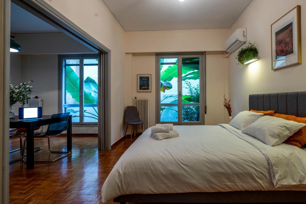 Ferienwohnung Tranquility Downtown Athen Exterior foto