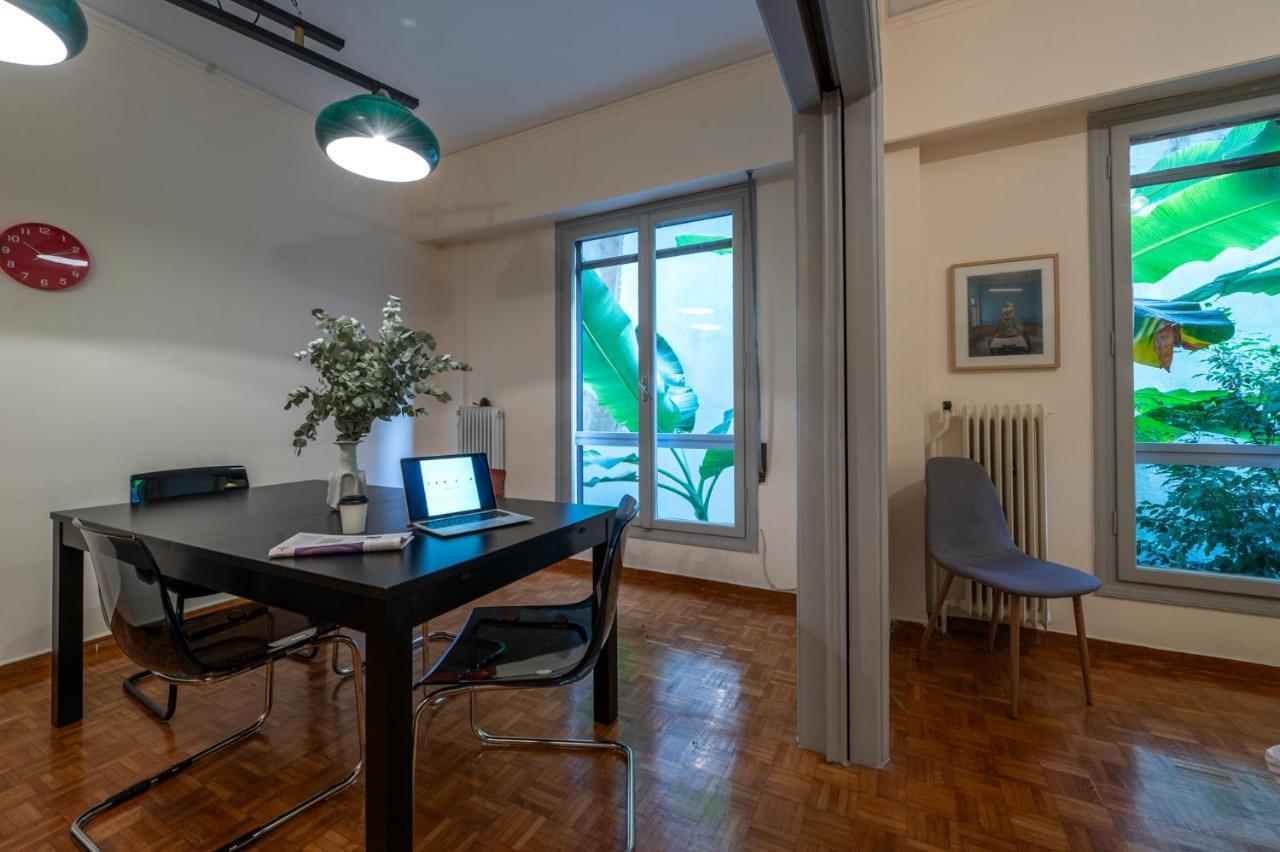 Ferienwohnung Tranquility Downtown Athen Exterior foto